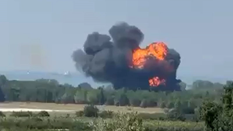 Yalova’da Eğitim Uçağı Düştü Pilot Fırlatma Koltuğuyla Kurtuldu