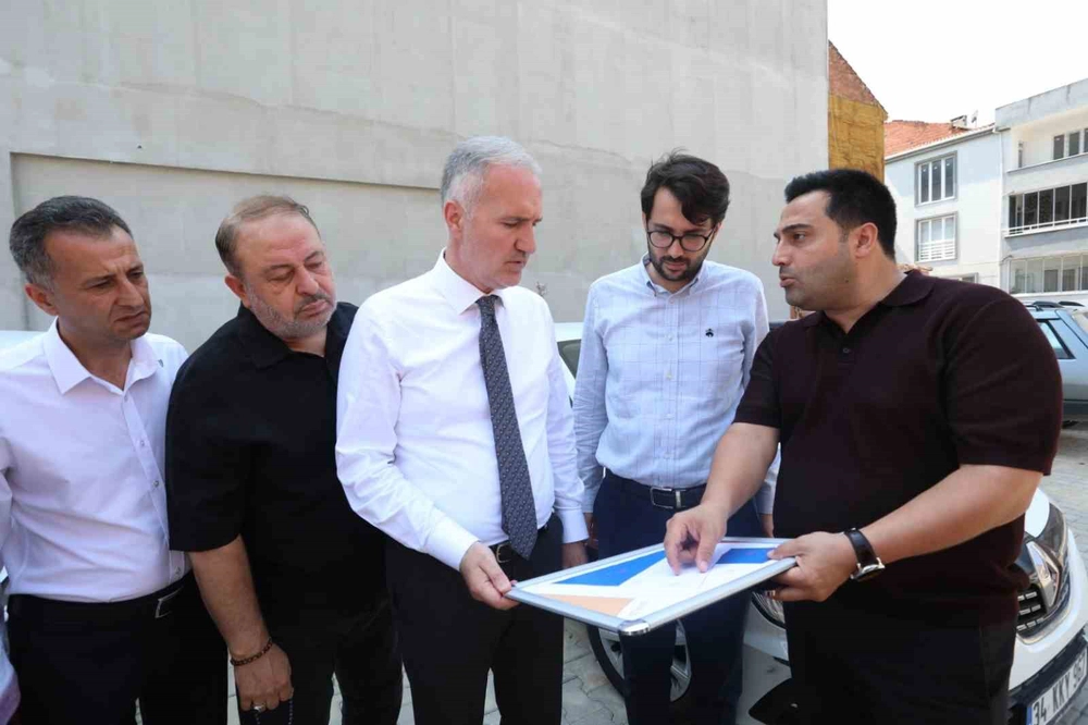 İnegöl Belediyesi Orhaniye Mahallesi'nde 16 Araçlık Otopark Oluşturdu