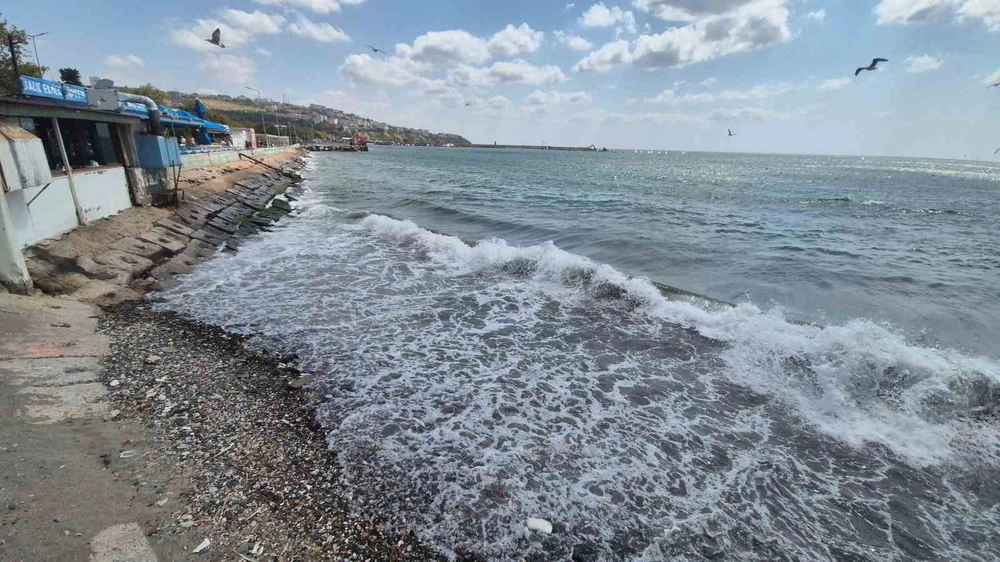 Poyraz Tekirdağ'da Deniz Ulaşımını Aksattı