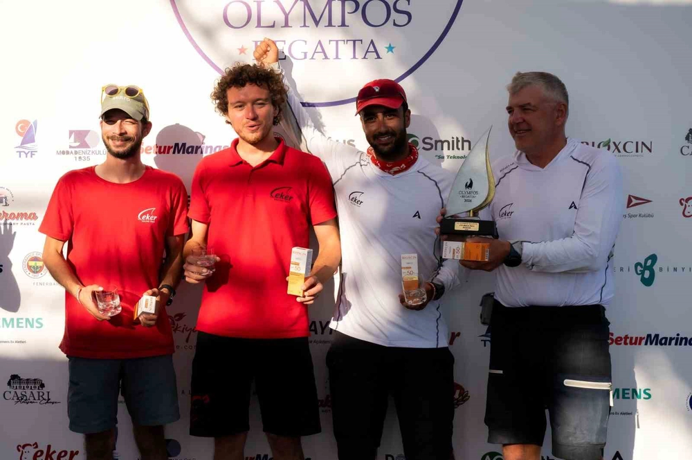 TAYK-Eker Olympos Regatta'da J70 Match Race zaferi Eker Kaymak'ın