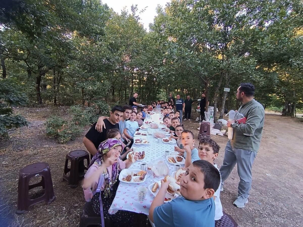 Sebepli'de Yaz Kur'an Kursu Öğrencileri Piknikte Buluştu