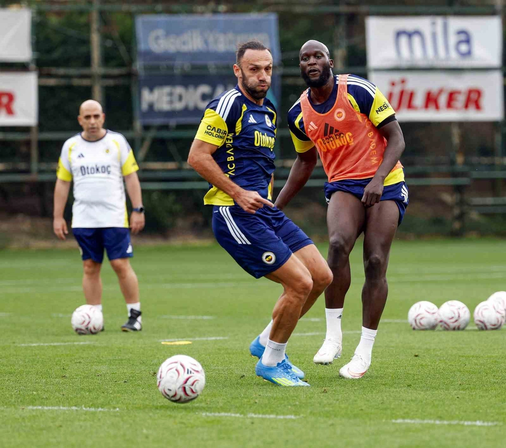 Lukaku Fenerbahçe ile İlk Antrenmanına Çıktı