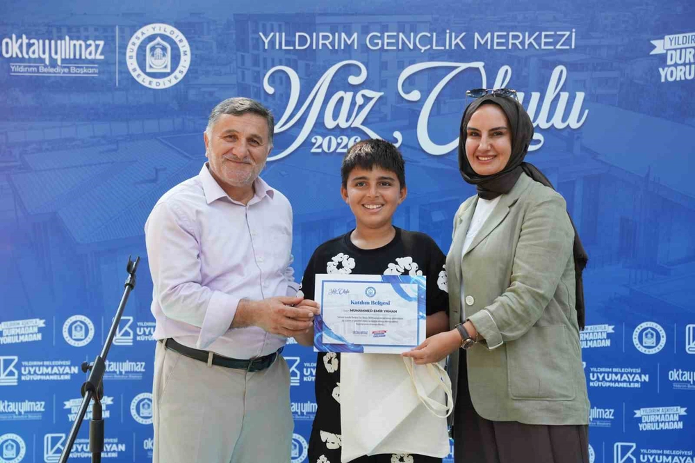 Yıldırım Gençlik Merkezi Yaz Okulu Mezuniyet Pikniğiyle Tamamlandı