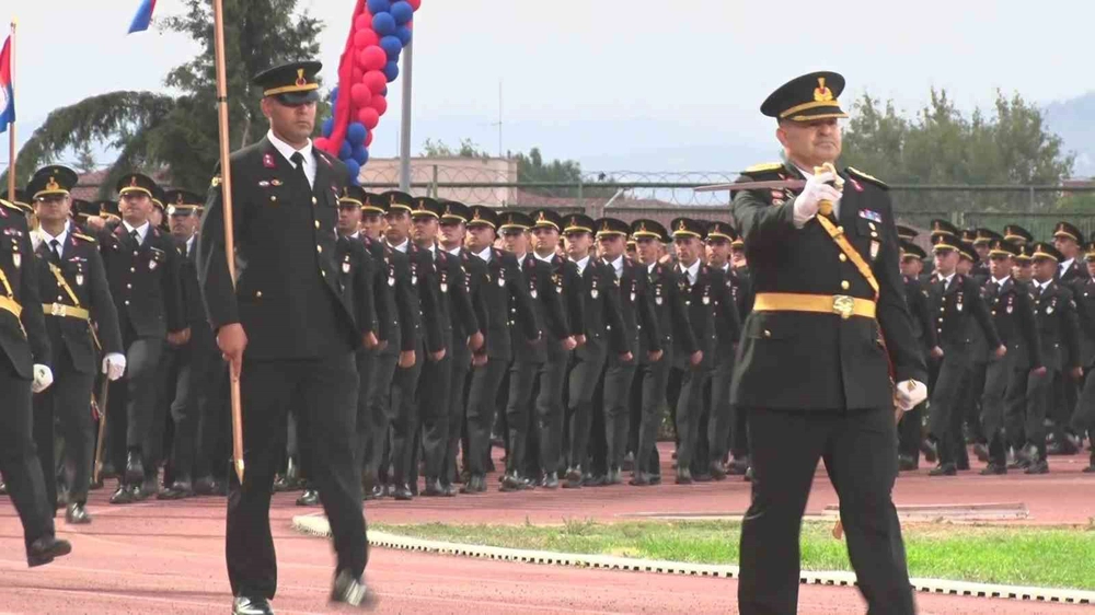 Işıklar Jandarma Astsubay Meslek Yüksekokulu'nda Mezuniyet Töreni