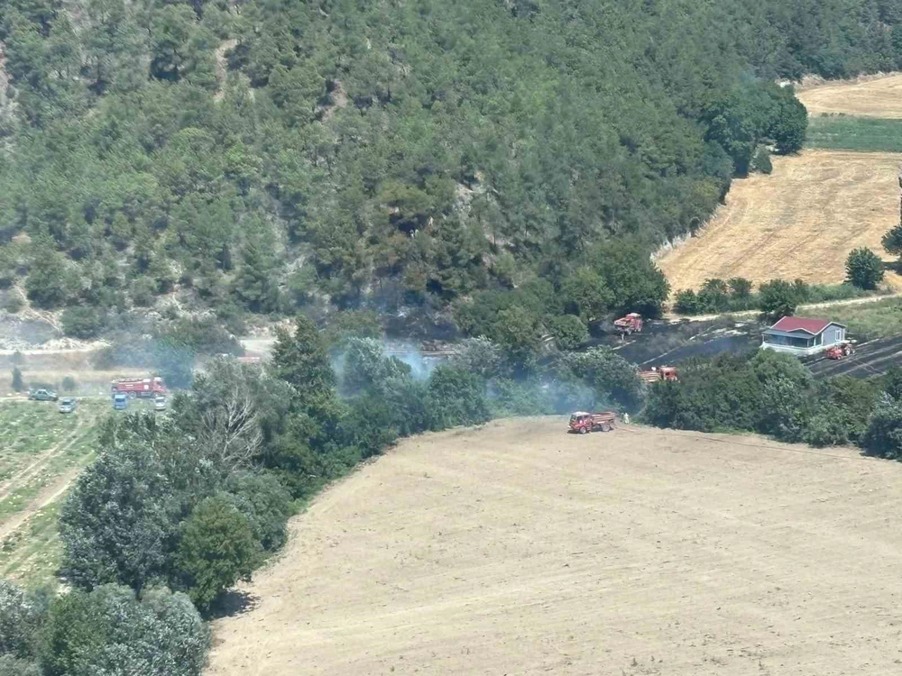 Bilecik Osmaneli'nde Orman Yangını Kontrol Altına Alındı