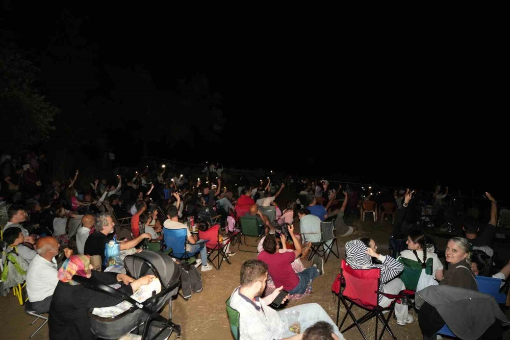 Yenişehir'de Perseid Meteor Yağmuru Gözlem Etkinliği Büyük İlgi Gördü