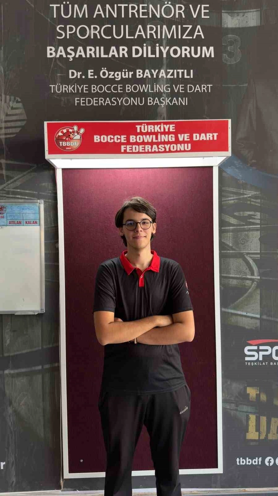 Yıldırım Belediyespor'un Dart Sporcusu Toprak Aras Milli Takımda