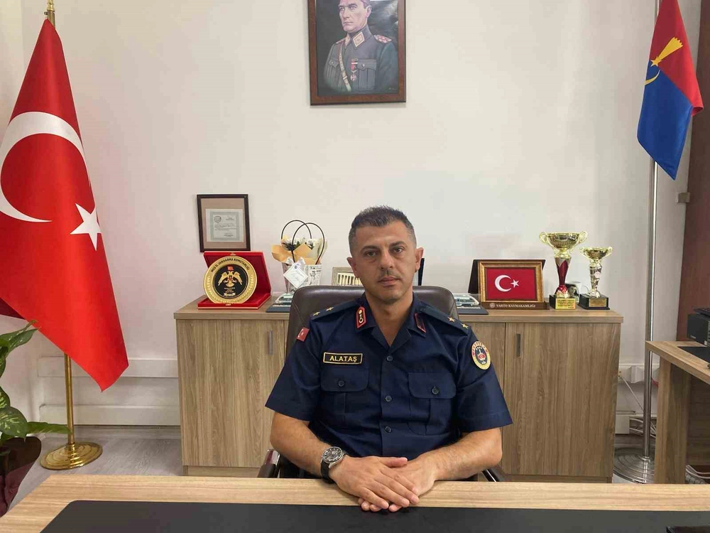 Yenişehir İlçe Jandarma Komutanlığına Üsteğmen Hasan Alataş Atandı