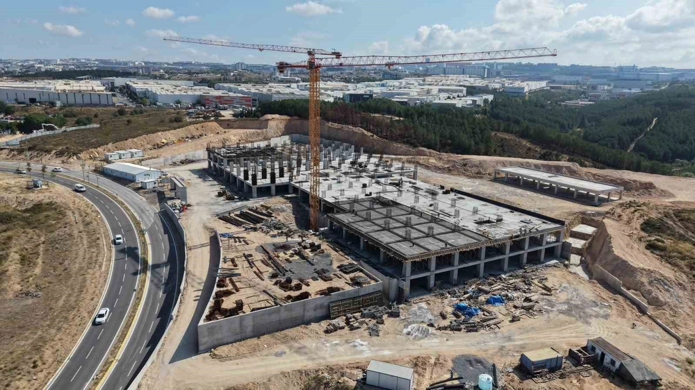 Çayırova'da 200 Yataklı Hastanenin İkinci Kat İnşaatı Başladı