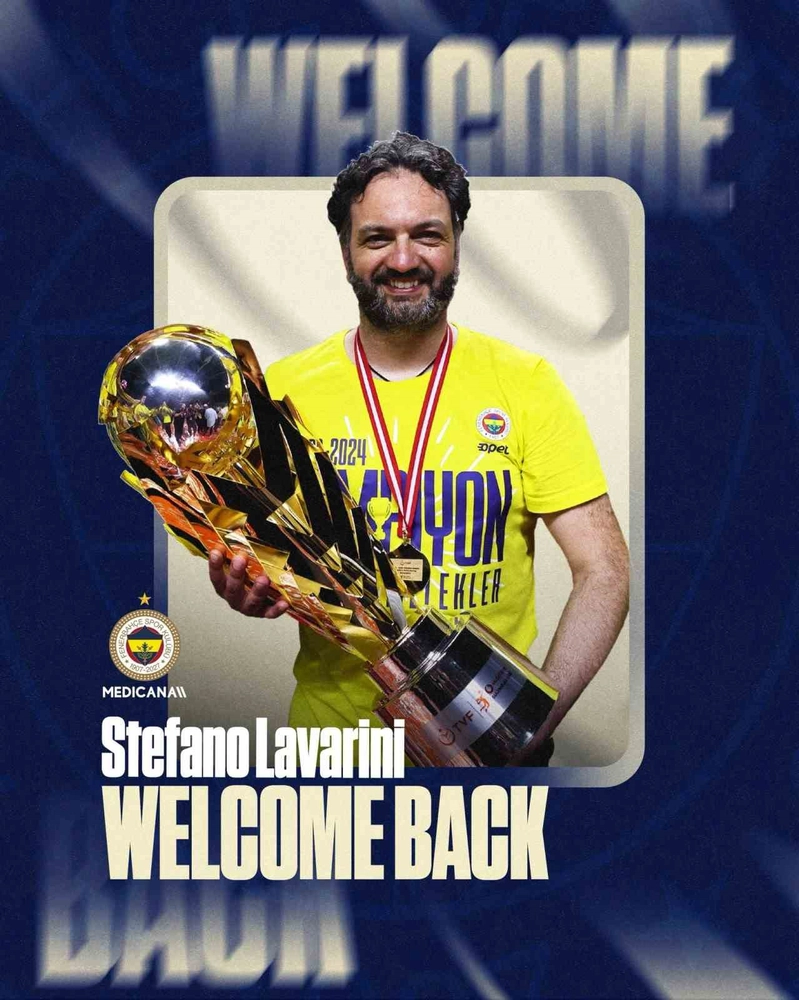 Fenerbahçe Kadın Voleybol Takımında Stefano Lavarini Yeniden Görevde