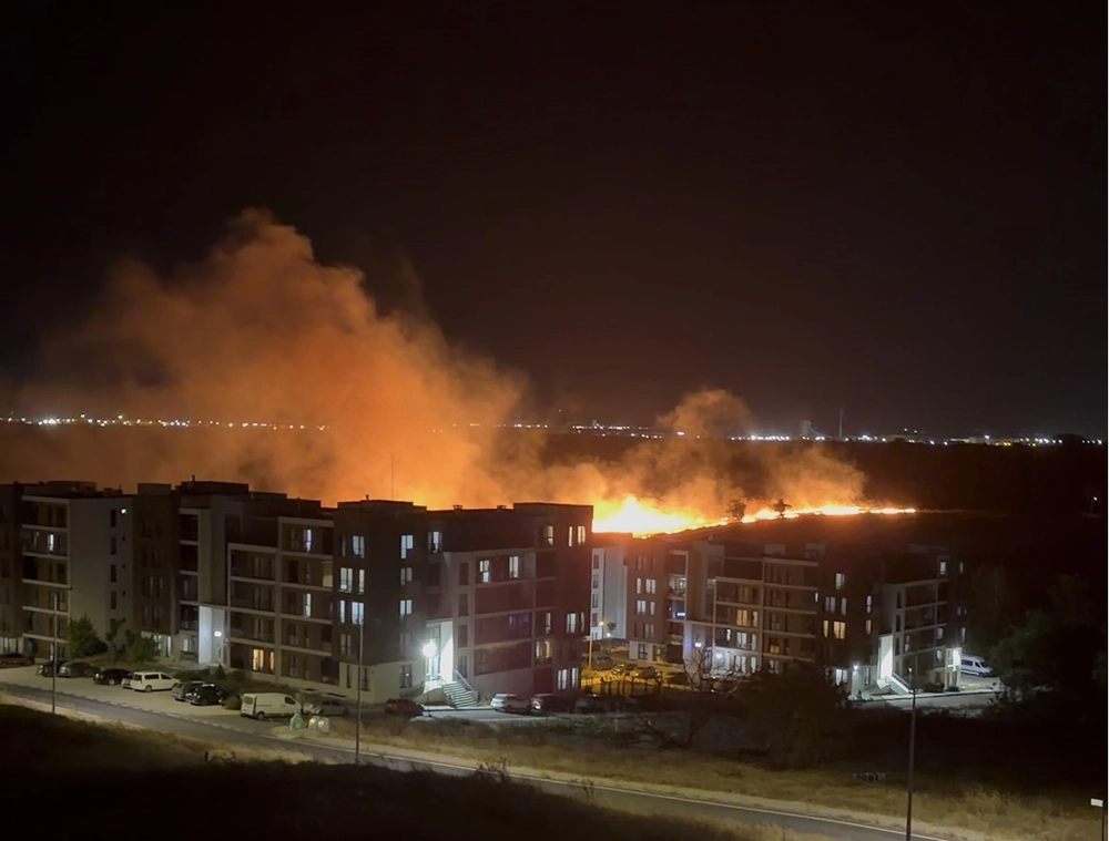 Tekirdağ Çorlu'da Tarla Yangını 200 Dönümü Küle Çevirdi