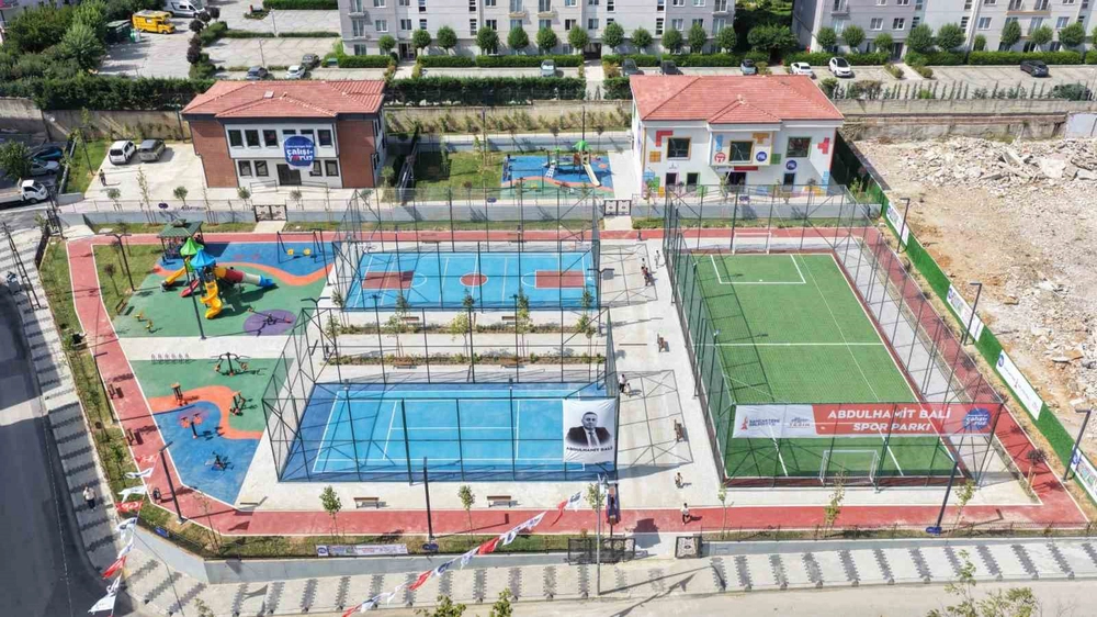 Sancaktepe'de Merhum Meclis Üyesi Abdülhamit Bali'nin Adı Spor Parkında Yaşatılıyor