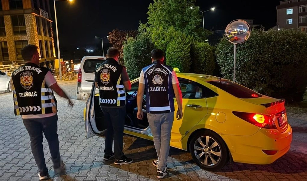 Tekirdağ'da 155 Ticari Araç Denetlendi 28'ine İşlem Yapıldı