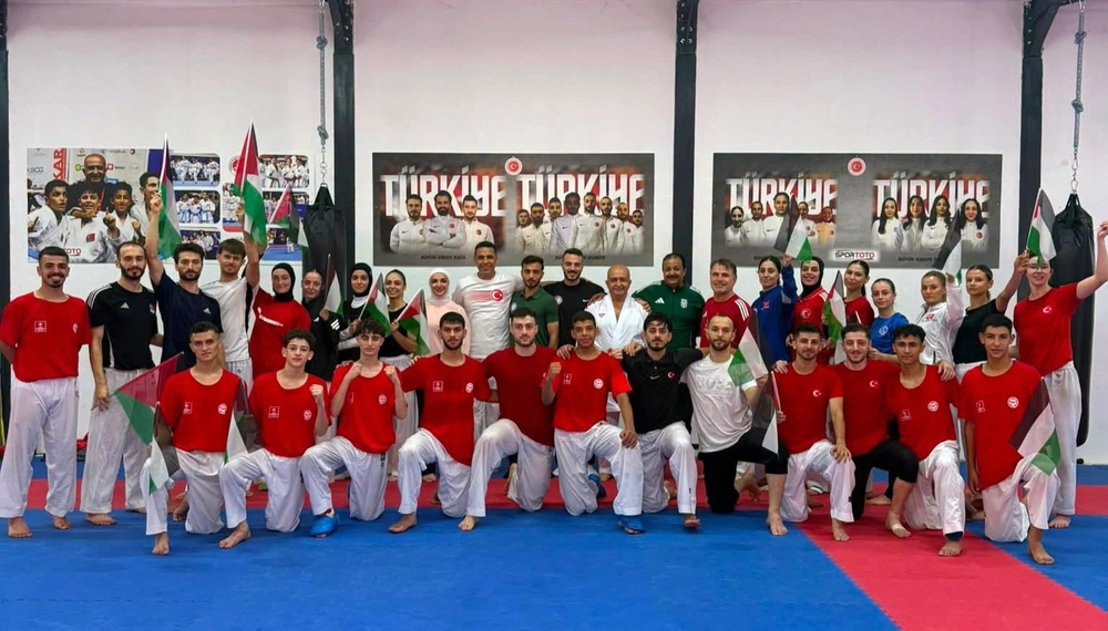 Savaşın Gölgesinden Tatamiye Filistin Milli Takımı Turkish Open İçin Türkiyede