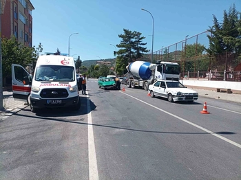 Gölpazarı'nda İki Aracın Çarpıştığı Kazada Bir Kişi Yaralandı