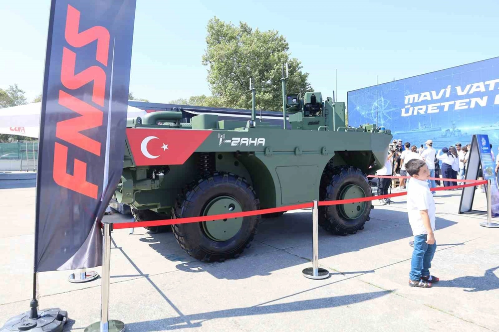 İnsansız Amfibi Araç İlk Kez TEKNOFEST'te Tanıtıldı