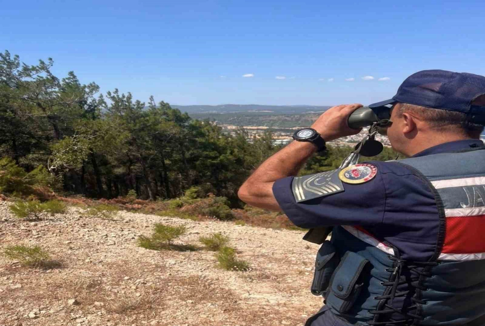Eceabat'ta Jandarma Ekiplerinden Tarihi Alanda Kapsamlı Denetim