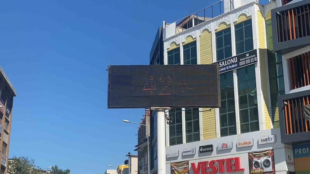 Edremit Körfezi'nde Sıcaklık 40 Dereceyi Aştı