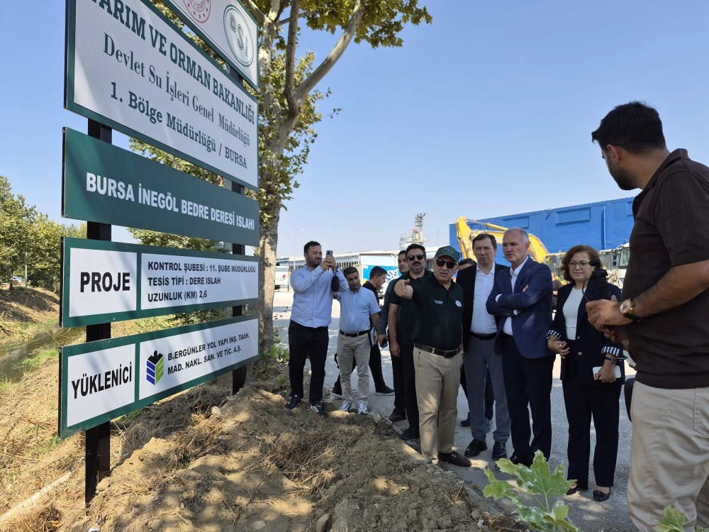 DSİ’DEN İNEGÖL’E SON 3 YILDA 6,2 MİLYAR TL’LİK YATIRIM
