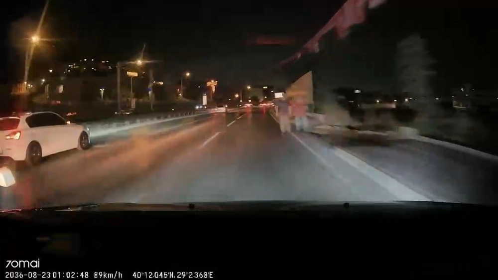 Çarptığı Yaya Kaçınca Sürücü Şoke Oldu