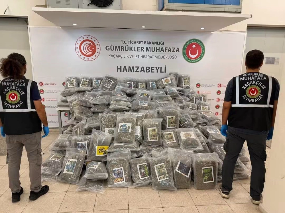 Hamzabeyli'de Tırda 287 Kilo Esrar Yakalandı
