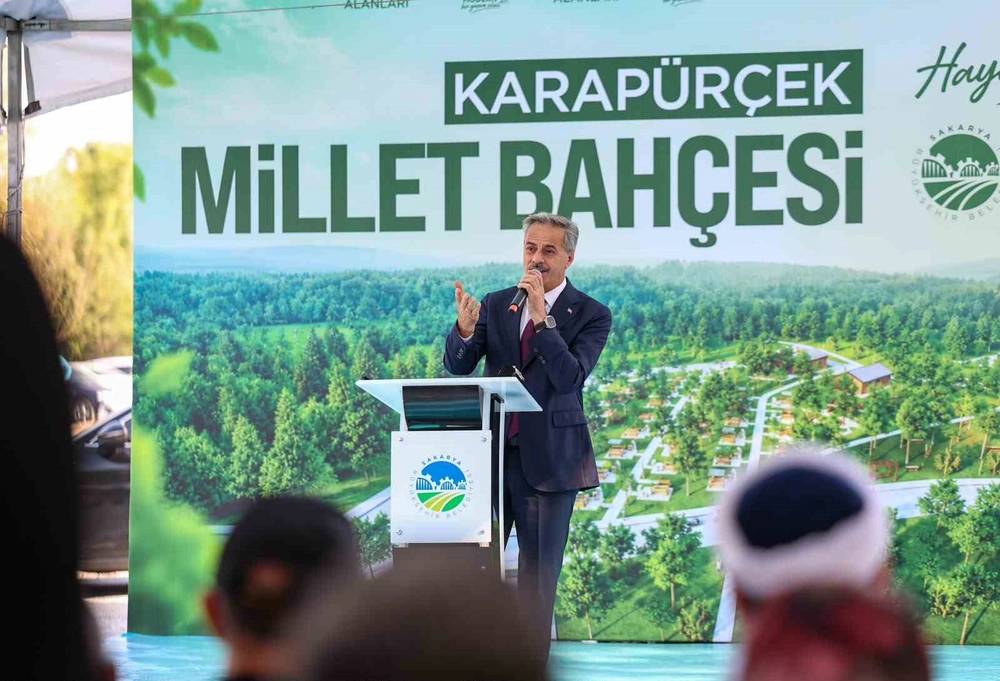 Karapürçek'e Hem Millet Bahçesi Hem Termal Tesis Müjdesi
