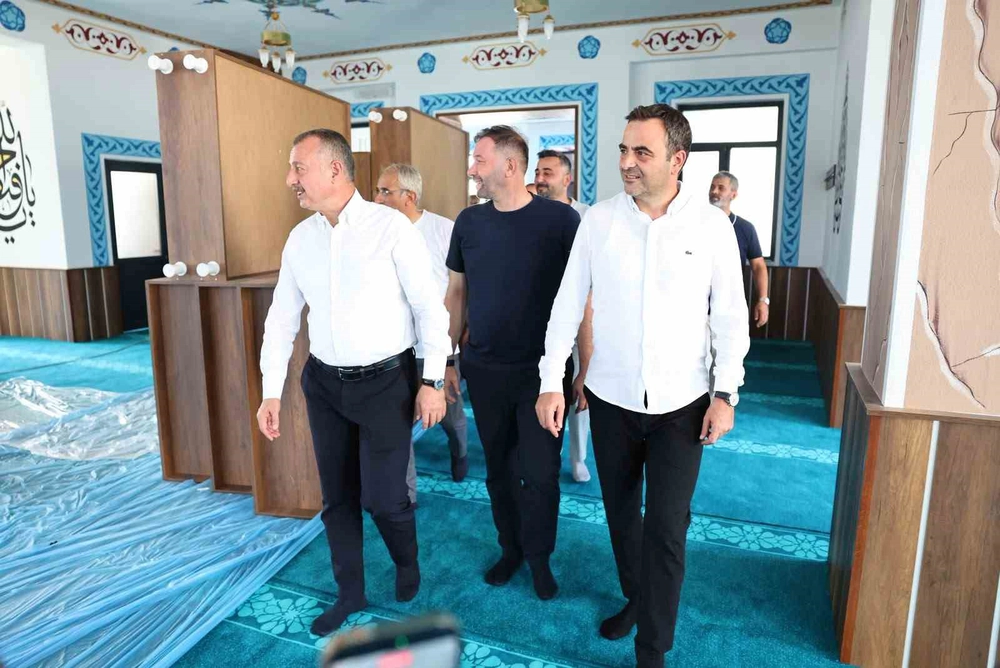 Gazze Şehitleri Camii İbadete Hazırlanıyor