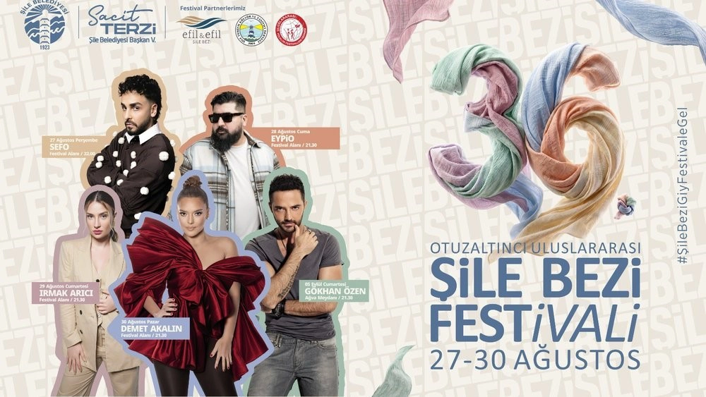 36. Uluslararası Şile Bezi Kültür ve Sanat Festivali Sefo Konseriyle Başladı