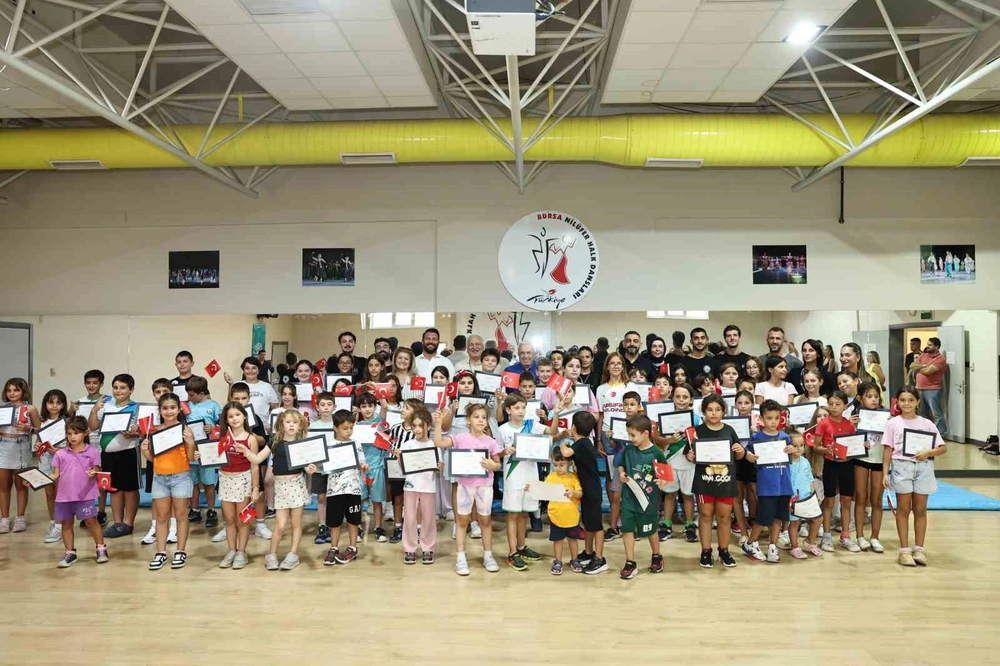 Nilüferde Tam Gün Spor Okullarının Üçüncü Dönemi Sona Erdi