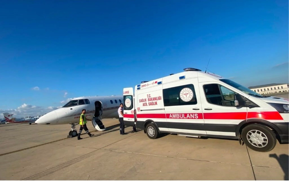 Kırklareli’nde Ağır Yaralı Hasta Hava Ambulansıyla Ankara’ya Sevk Edildi