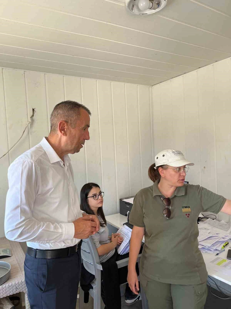 Bilecik'te TMO Ürün Alım Noktası İncelendi