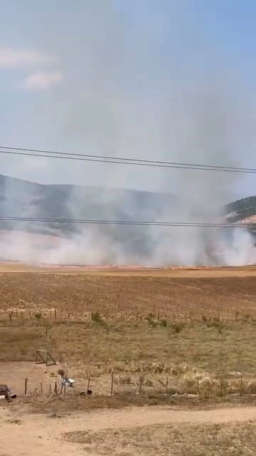 Bursa'da Tarlalık Alanı Ateşe Veren 16 Yaşındaki Şüpheli Jandarma Tarafından Yakalandı