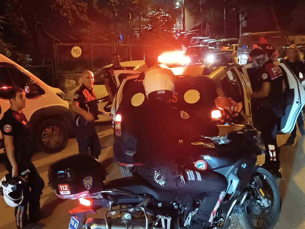 Bursa'da taksiden ateş açıldığı ihbarı polisi alarma geçirdi