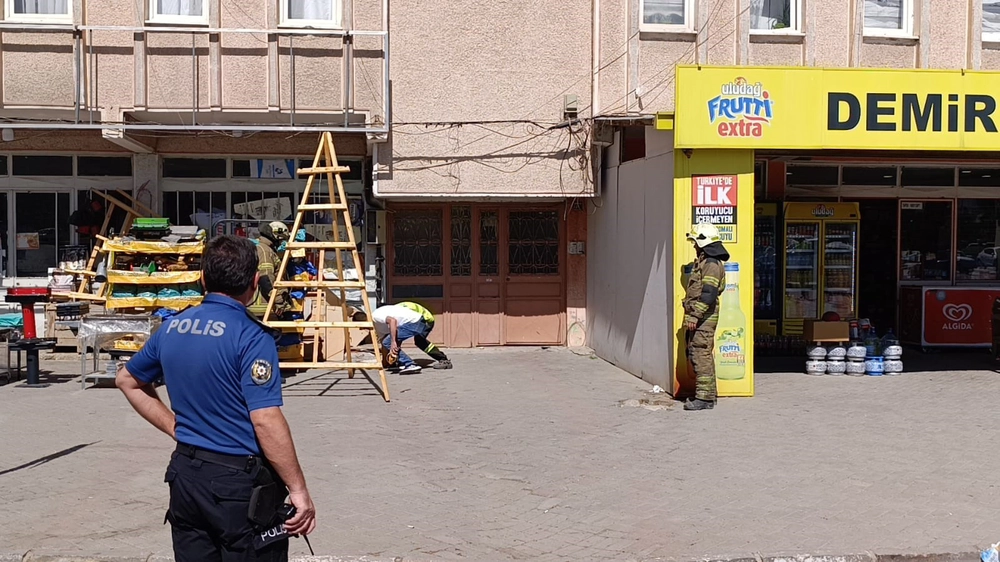 İnegöl'de doğalgaz sızıntısı paniğe neden oldu