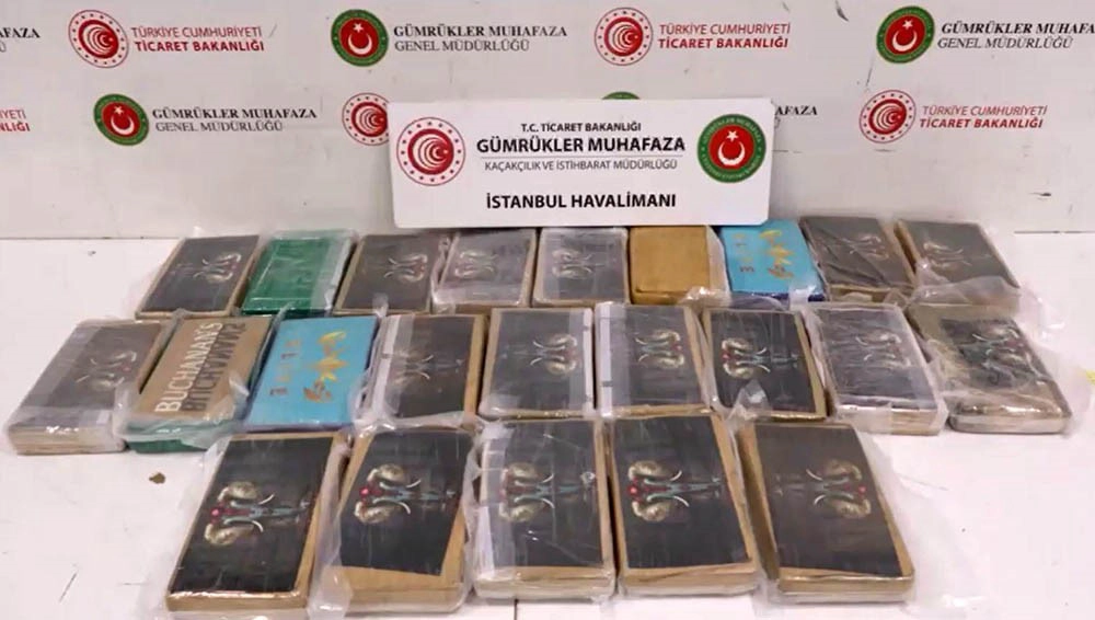İstanbul Havalimanı'nda 206 Milyon TL Değerinde Kokain Ele Geçirildi
