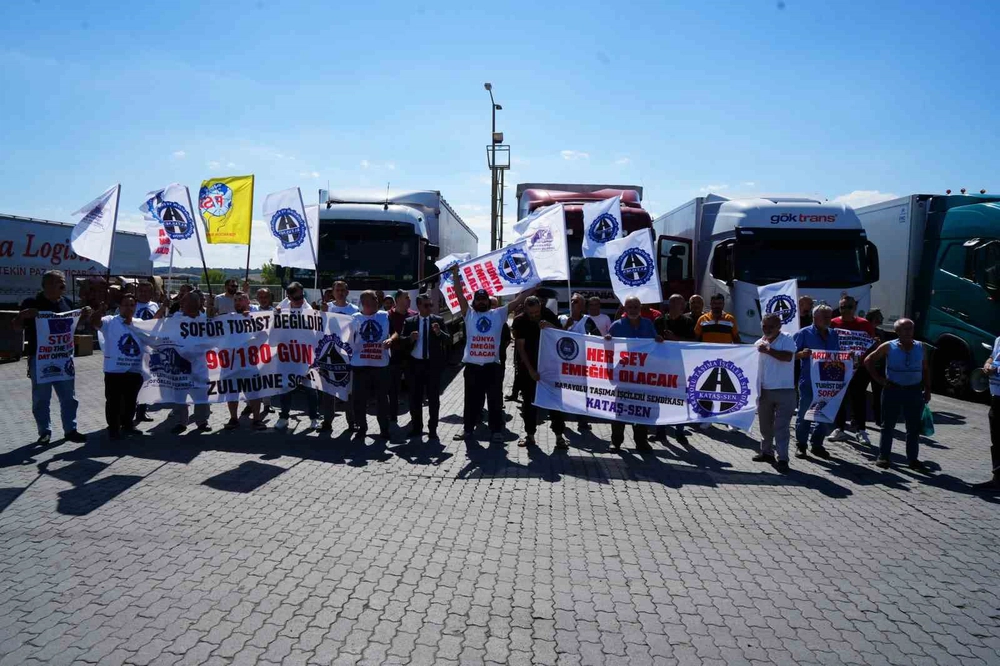 Tır şoförlerinden Schengen vizesi tepkisi