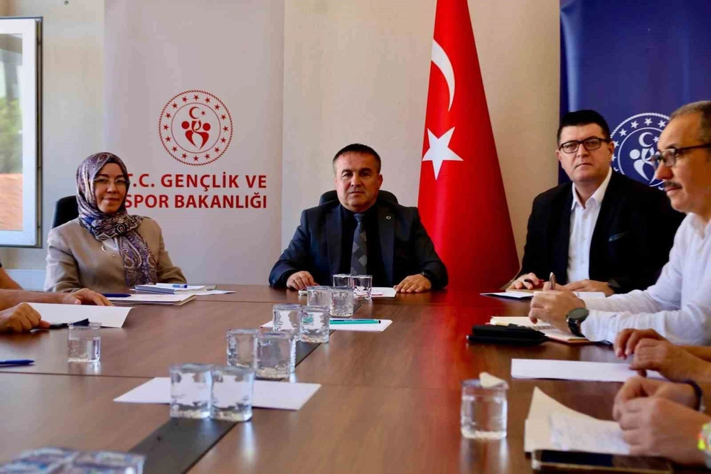 Gençlik ve Spor İl Müdürlüğünde Koordinasyon Toplantısı Yapıldı