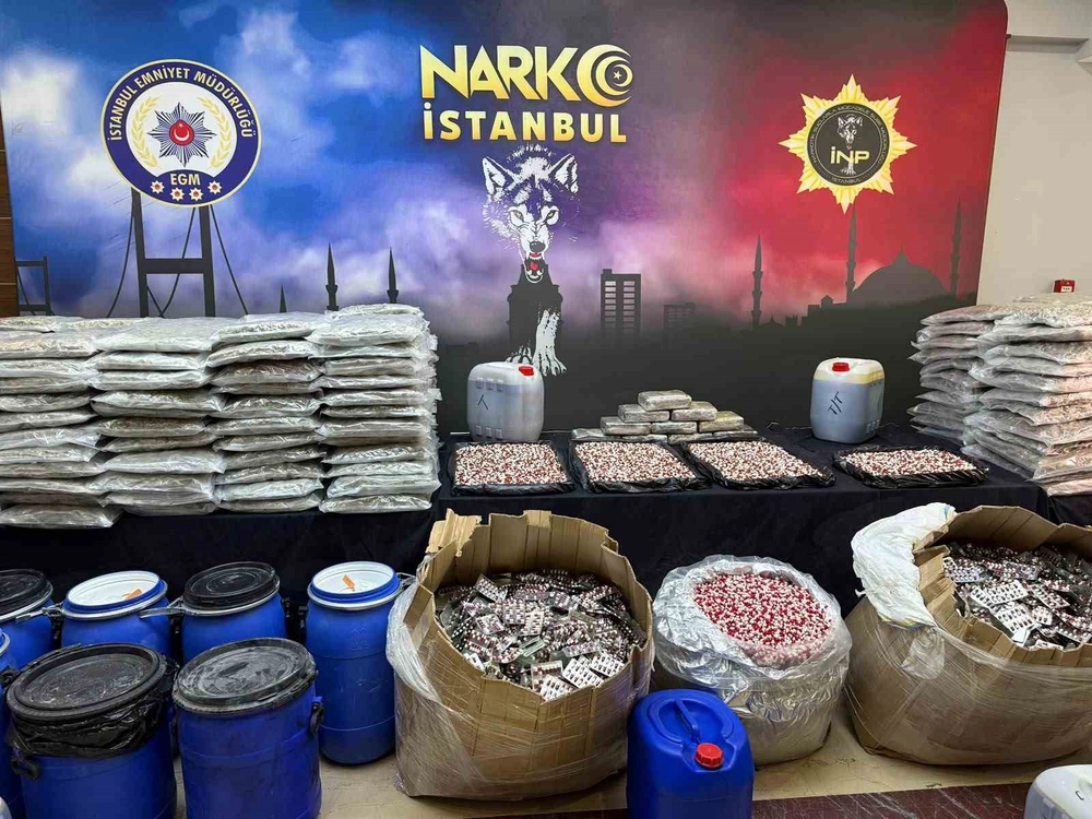 İstanbul'da Uyuşturucu Operasyonları: 1.5 Ton Madde Ele Geçirildi, 46 Gözaltı