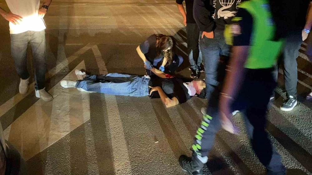 İnegöl'de motosiklet ile otomobil çarpıştı 2 yaralı