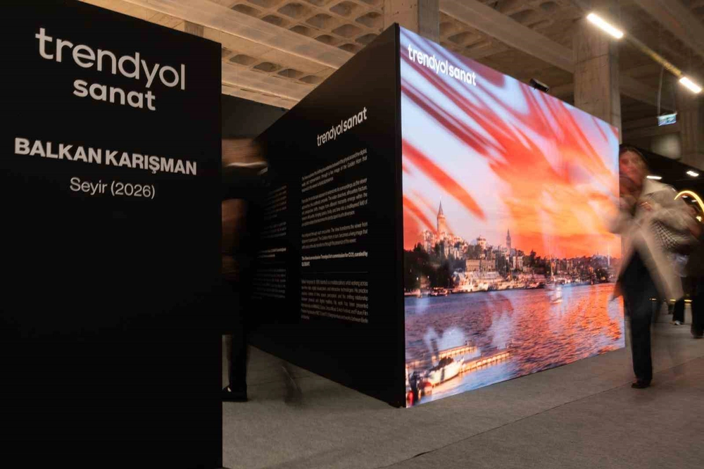 Balkan Karışman'ın Seyir Enstalasyonu Trendyol Sanat Desteğiyle İlk Kez Contemporary Istanbul'da