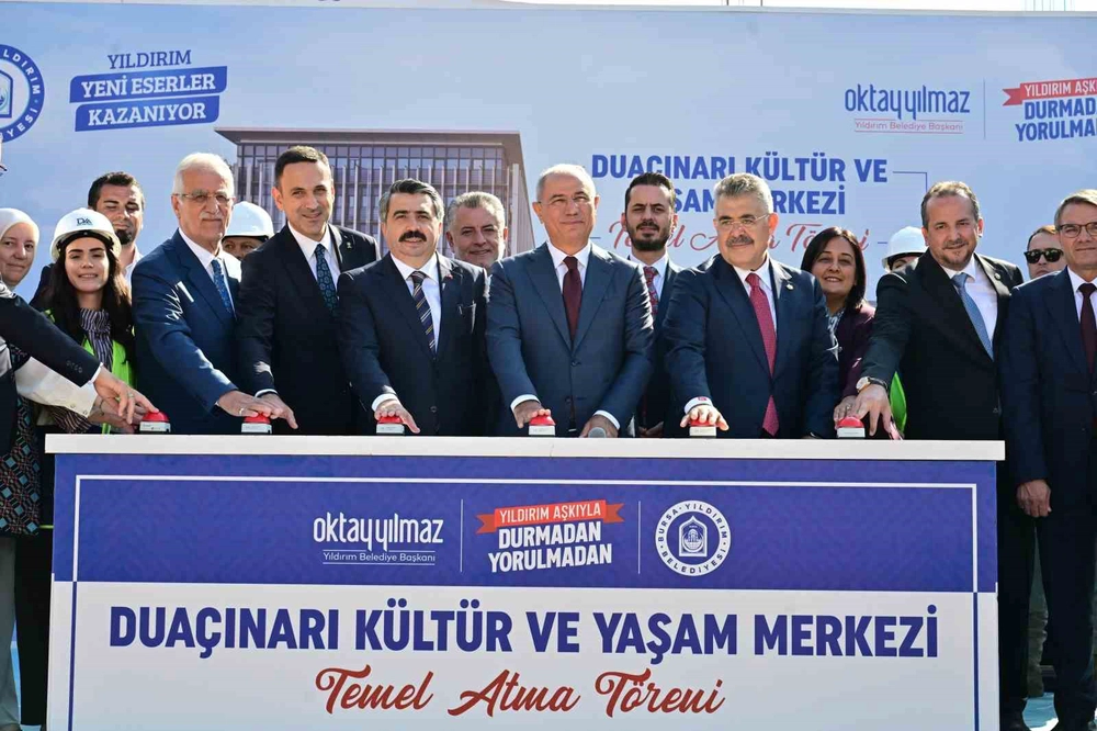 Yıldırım'da 2 Milyar Liralık Dev Yatırım Duaçınarı Kültür ve Yaşam Merkezi İnşa Ediliyor