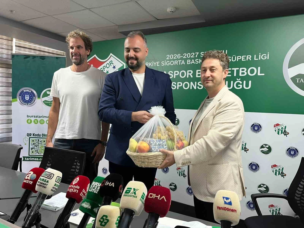 Bursaspor Basketbol Yeni Sezon İçin Tarım ve Peyzaj A.Ş. İle Sponsorluk Anlaşması Sağladı