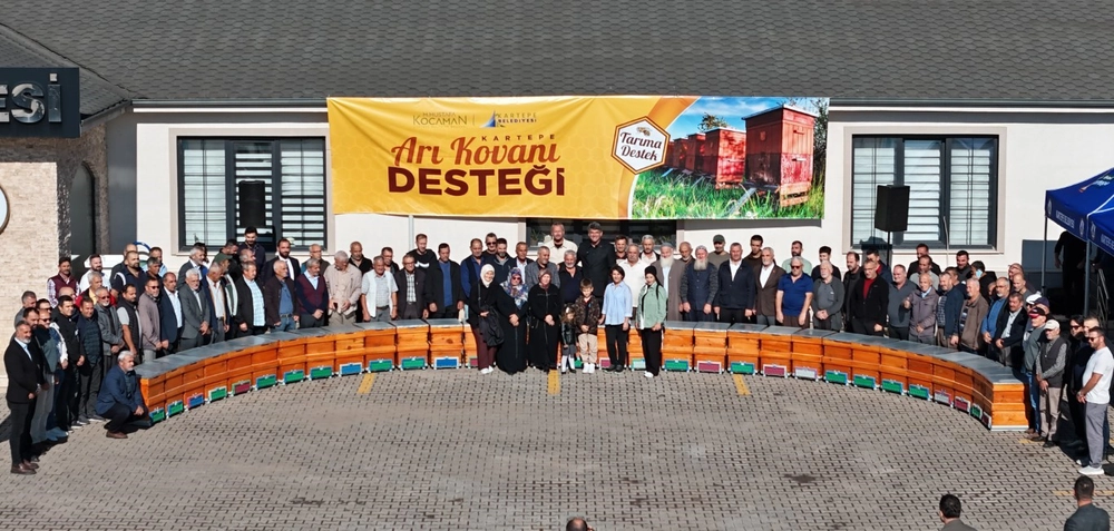 Kartepe'de Arıcılara 250 Takım Kovan Desteği Sağlandı
