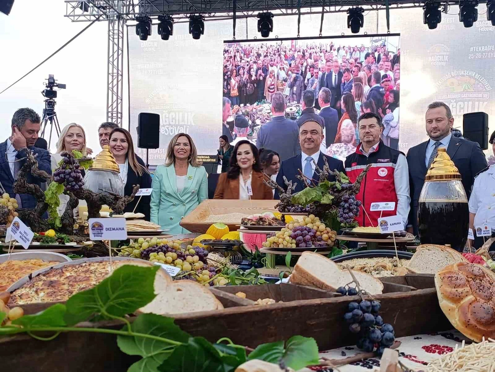 Türkan Şoray Tekirdağ Gastronomi Festivali'nde Sultan Sofrasına Konuk Oldu