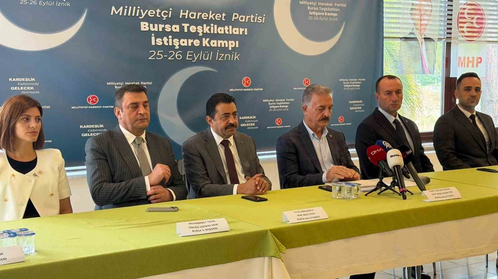 MHP Bursa Teşkilatları İznik'te İstişare Kampı İçin Bir Araya Geldi