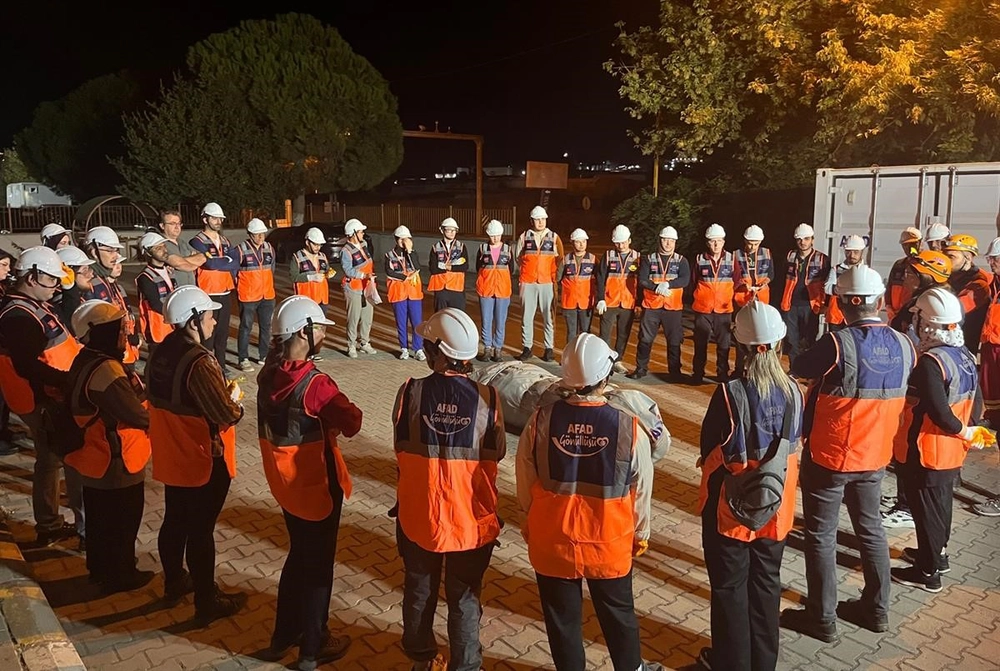 AFAD Tekirdağ Gönüllüleri Sahada Uygulamalı Eğitim Aldı