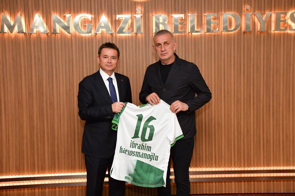 TFF Başkanı İbrahim Hacıosmanoğlu'dan Osmangazi Belediye Başkanı Erkan Aydın'a Ziyaret