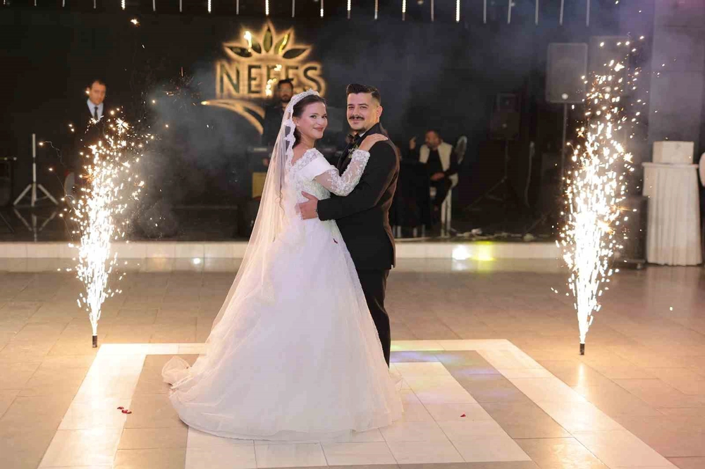 Hüseyin Tülek ve Fatmanur Görkemli Bir Düğünle Evlendi
