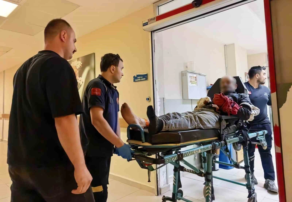 İnegöl'de Orman İşçisinin Elleri Zincire Sıkıştı 6 Parmağı Koptu