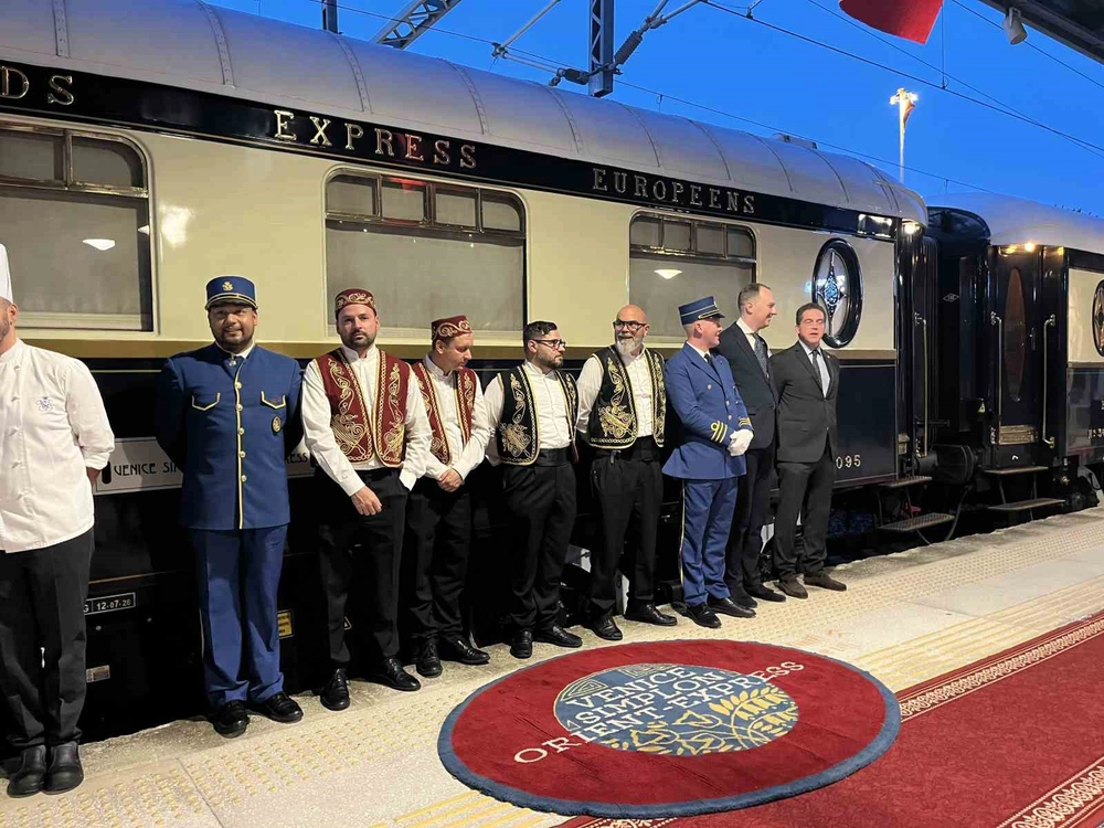 Orient Express İstanbul'da Görkemli Bir Karşılama ile Karşılandı